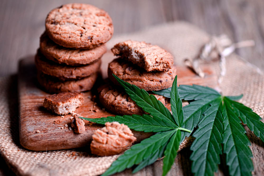 Zubereitung von Cannabis-Kuchen