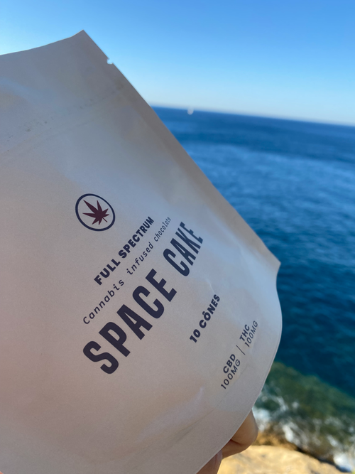 Space Cake cones THC & CBD